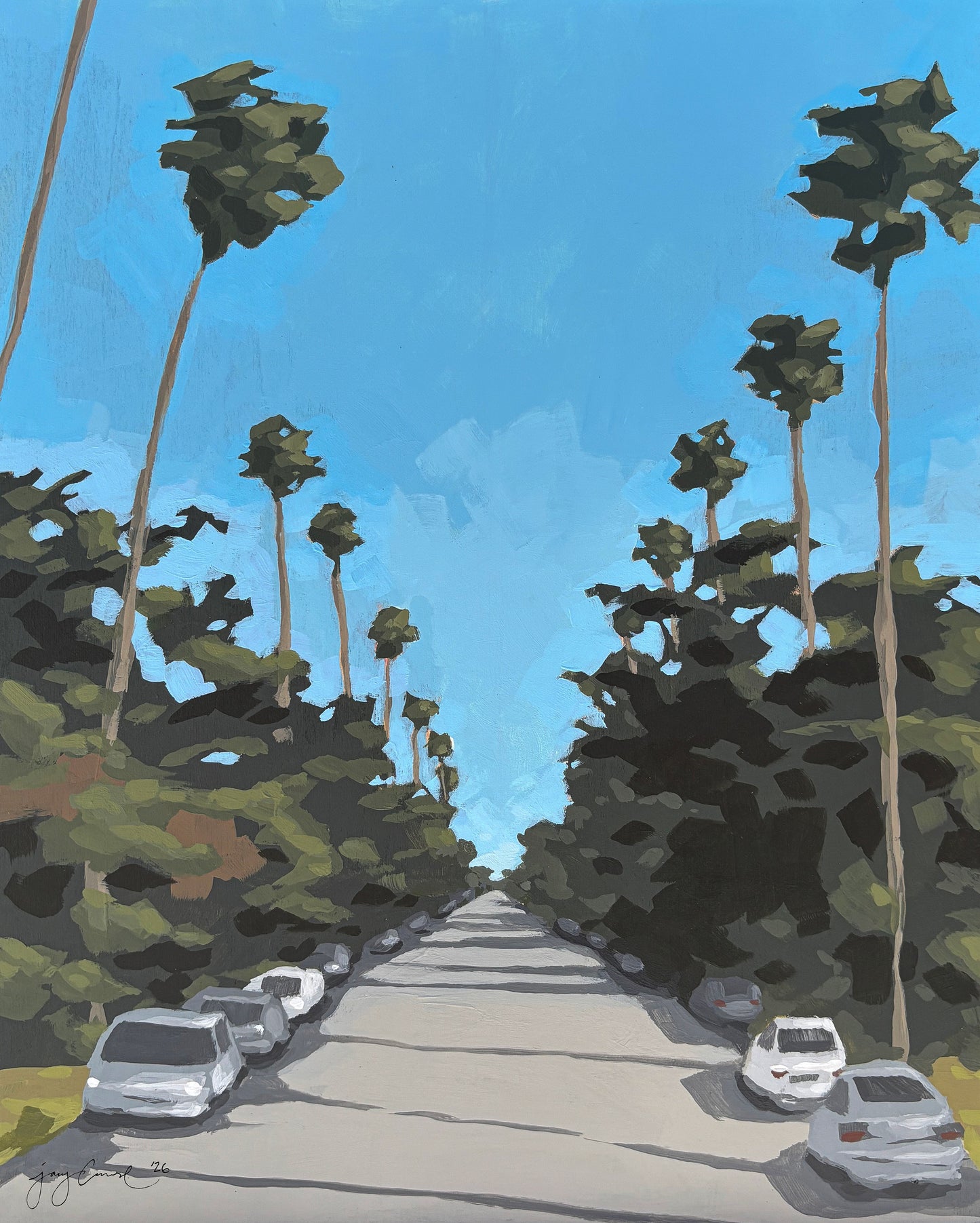 12th Street Santa Monica - Art Print