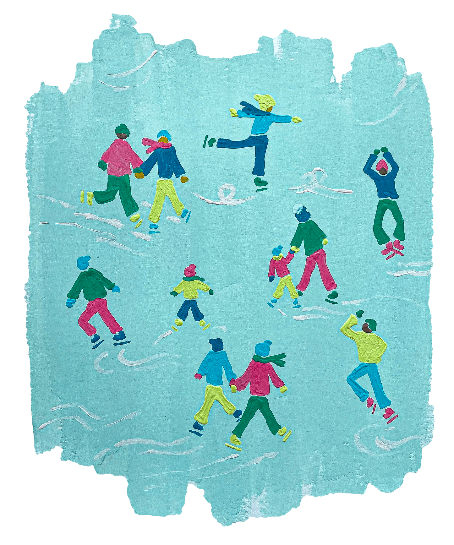 Winter Fun - Art Print