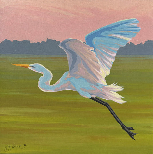Evening Flight - Art Print