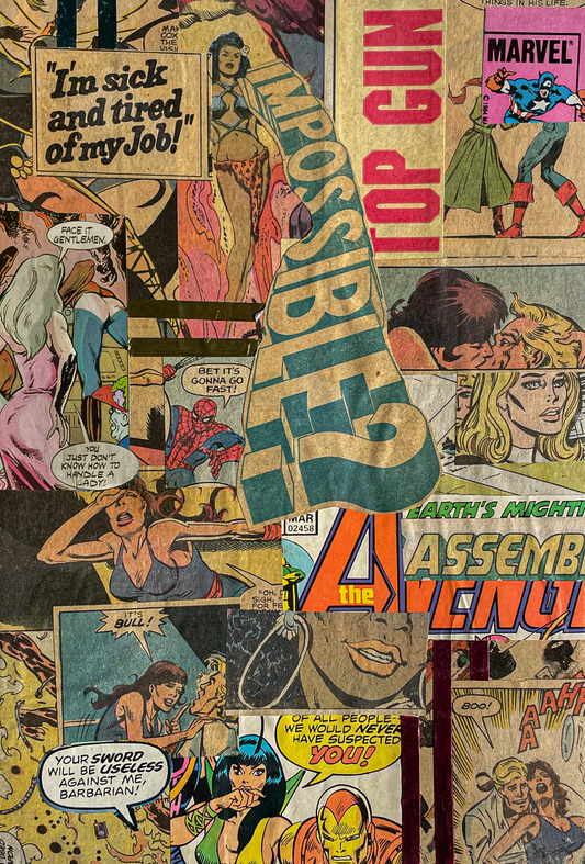 Comic Collage - Art Print