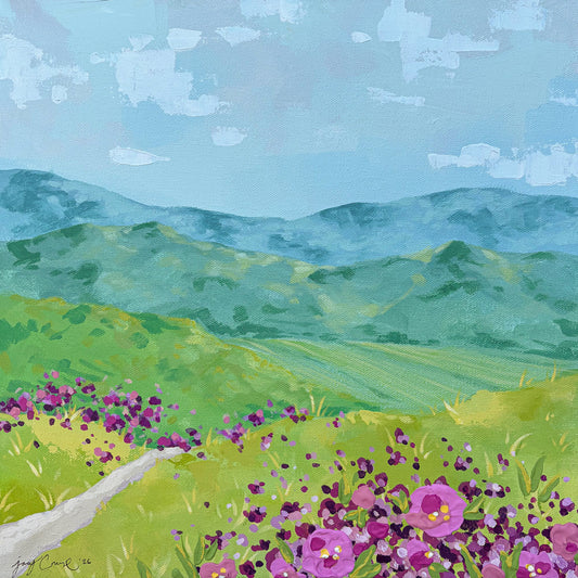 Rolling Hills - Art Print