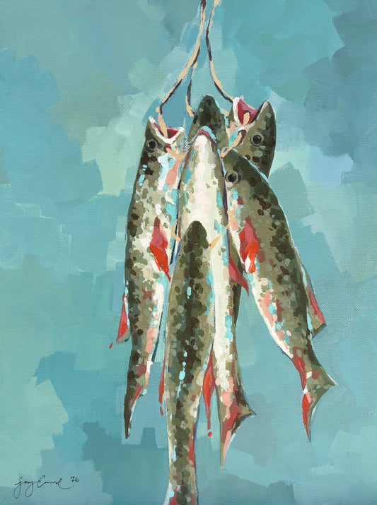 Today's Catch - Art Print
